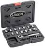 Vigor V5202 V5202 Dopsleutelset 1/4" (6,3 mm)