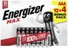 Energizer Max AAA batterij (potlood) Alkaline 1.5 V 16 stuk(s)