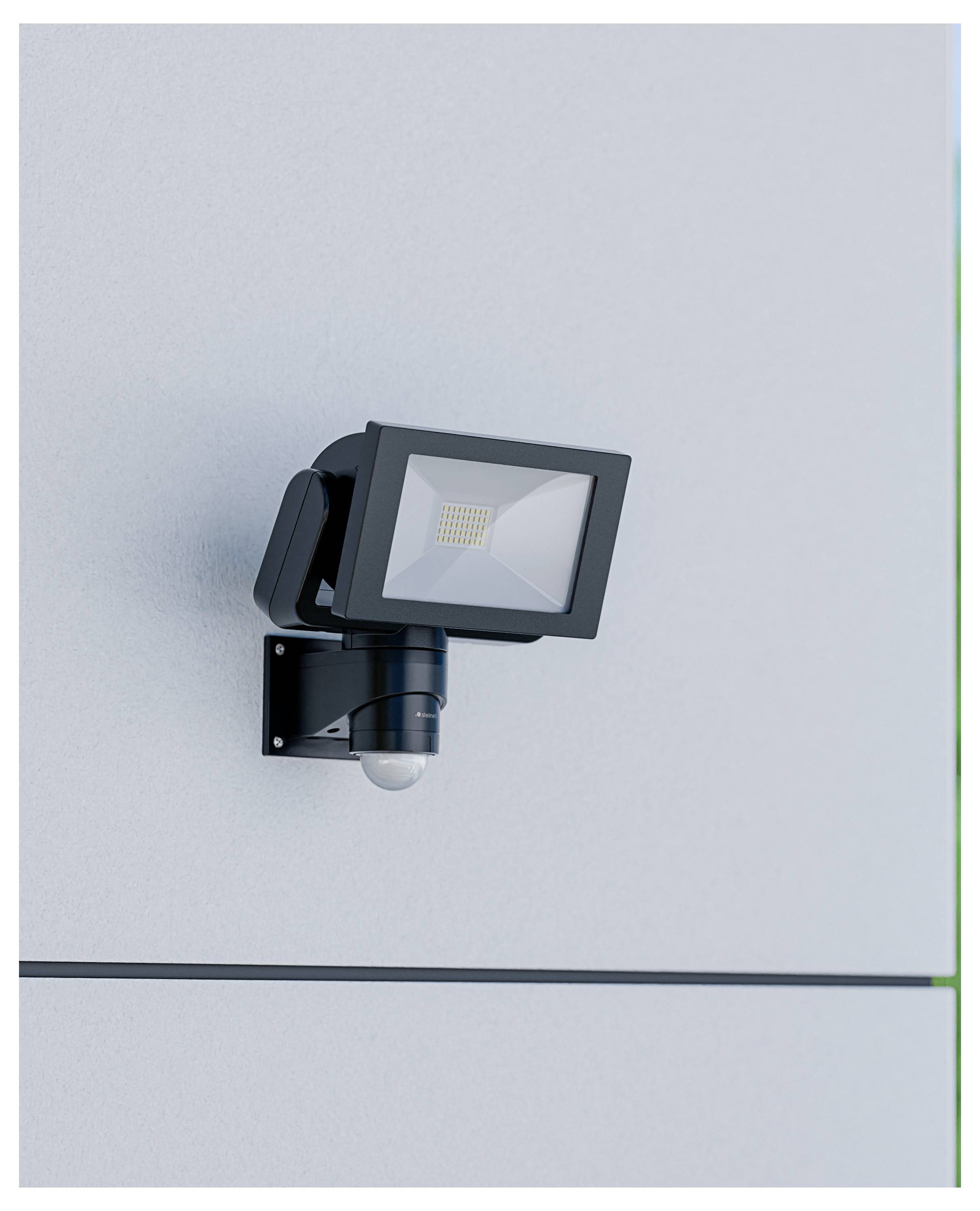 Steinel LS 300 S SW 067571 LED-buitenschijnwerper met bewegingsmelder Energielabel: F (A - G) 29.5 W Lichtkleur (naam): -1