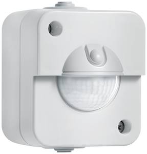 Conrad Steinel 066048 PIR-bewegingsmelder Opbouw (op muur) 180 ° Grijs IP54 aanbieding