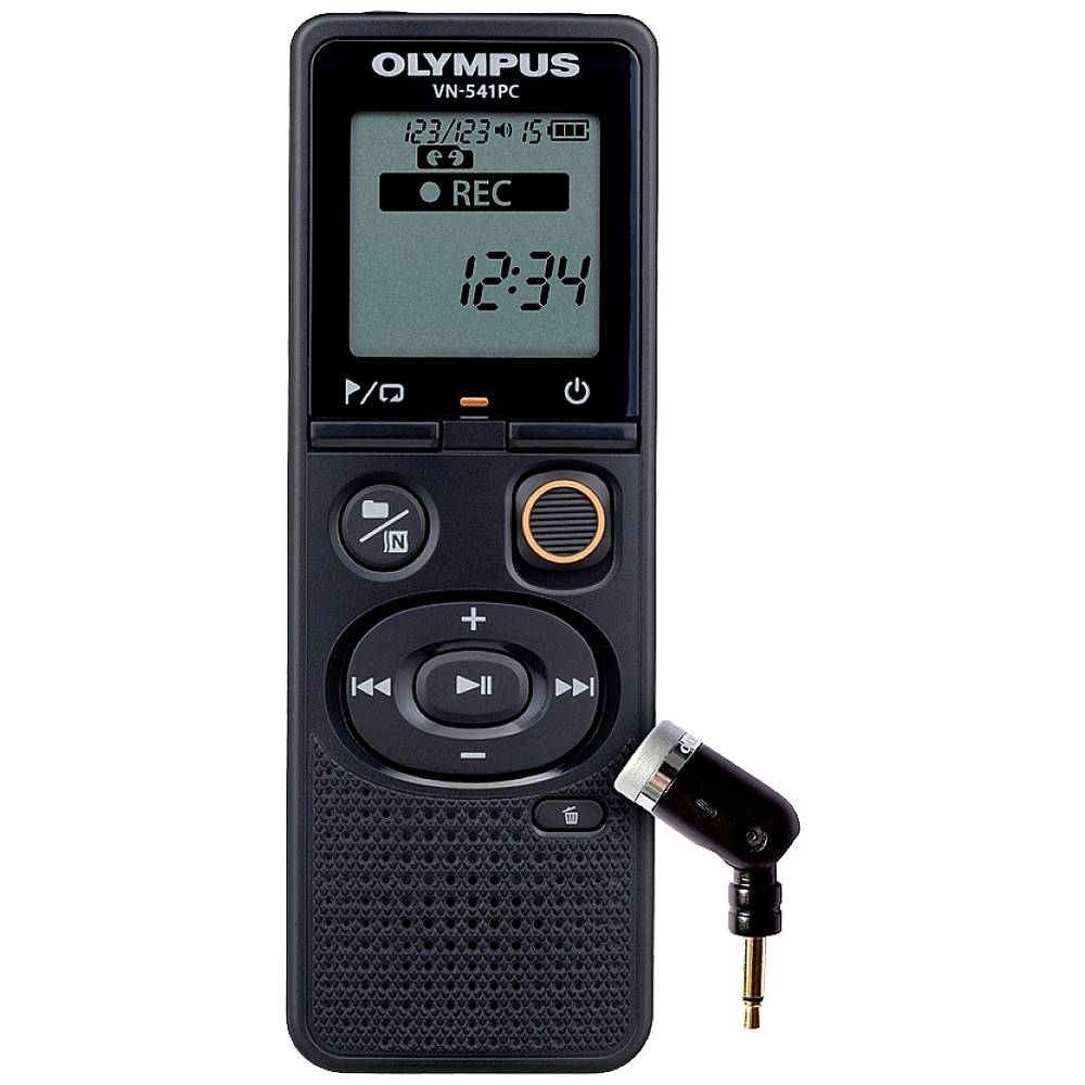 Olympus VN-541PC + ME52 Intern geheugen Zwart dictaphone