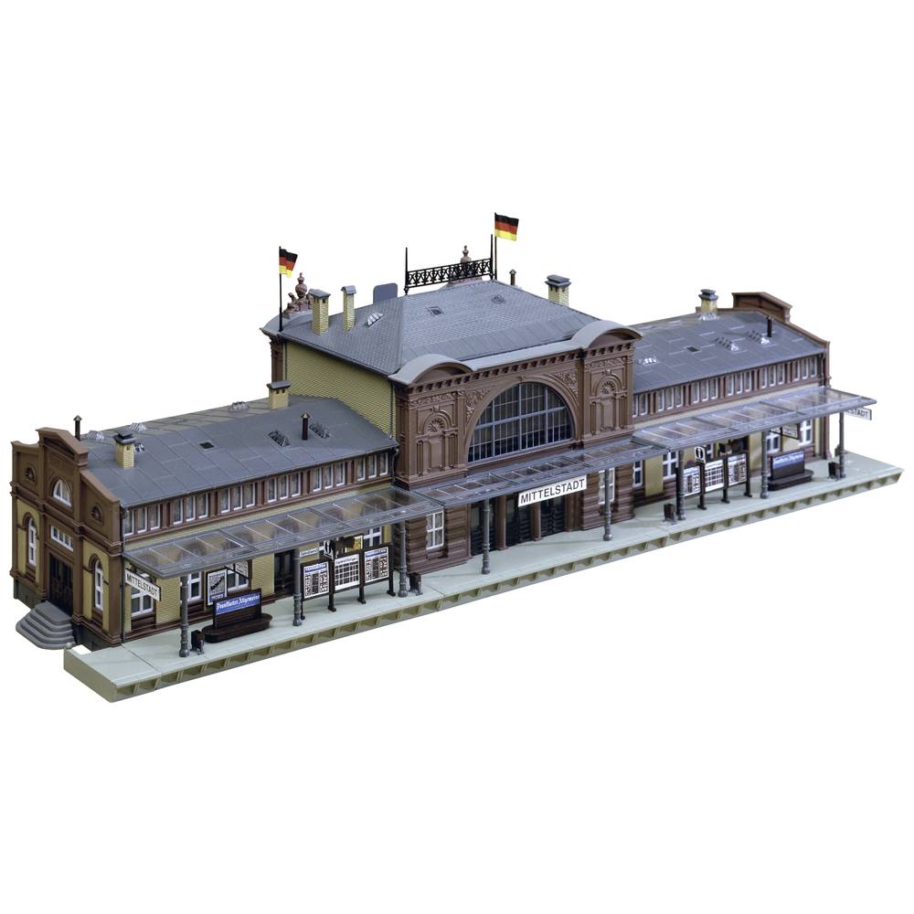 Faller - Station Mittelstadt - modelbouwsets, hobbybouwspeelgoed voor kinderen, modelverf en accessoires