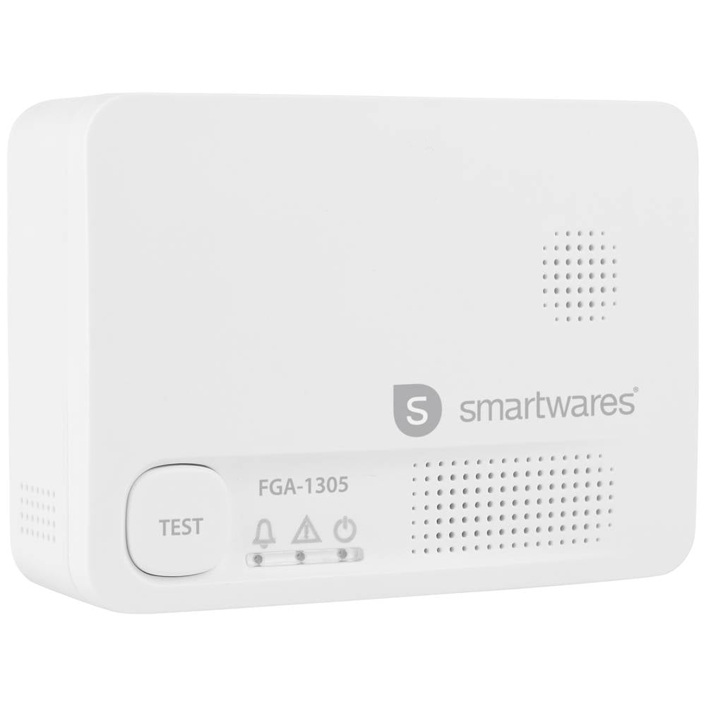 Smartwares FGA-13051 Koolmonoxidemelder - 10 Jaar sensor - BSI Gecertificeerd - 85 dB