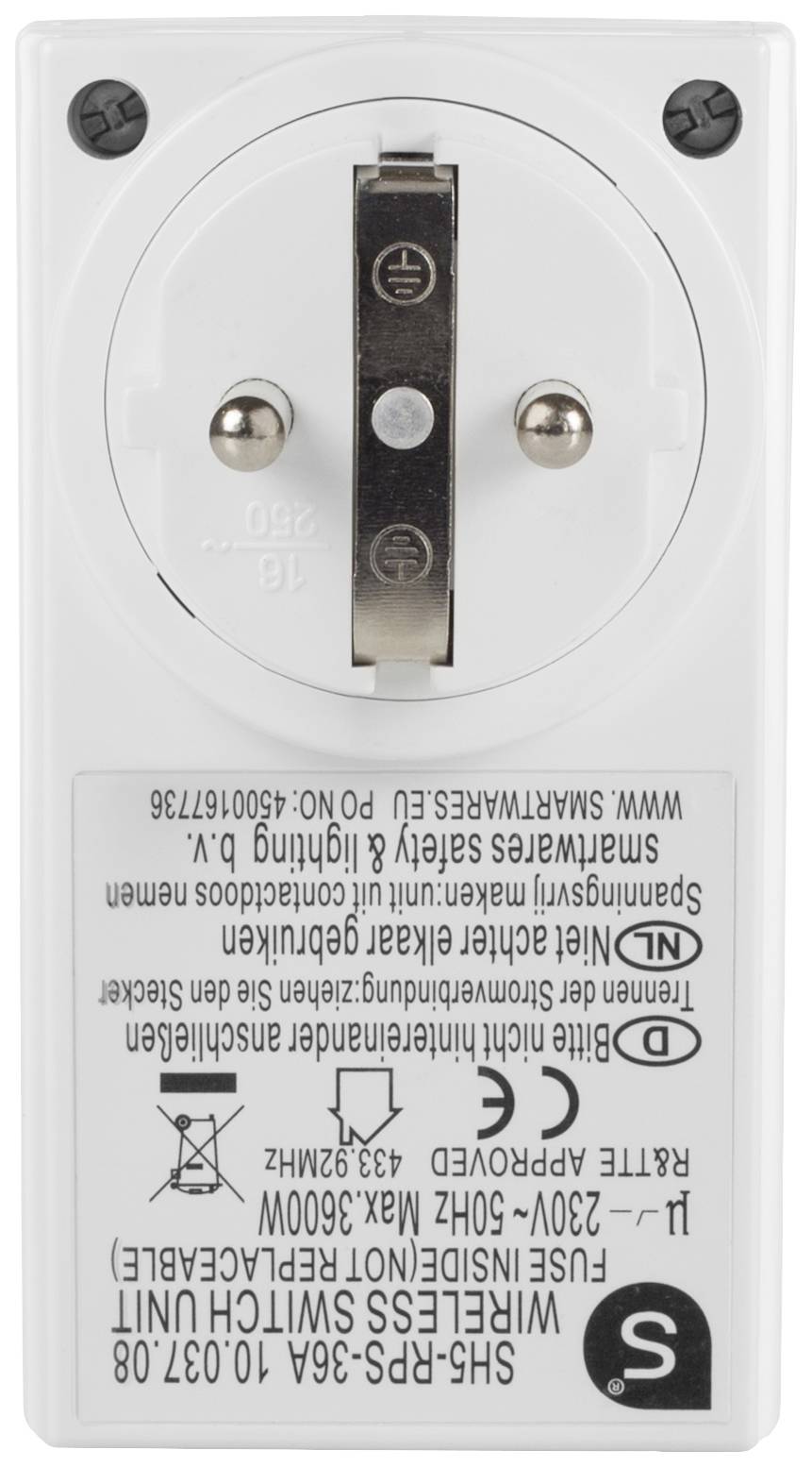 Smartwares SH4-90261 FSK 433 MHz Draadloze schakelaar SH4-90261-7