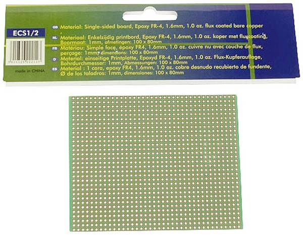 Velleman ECS1/2 Printplaat   (l x b x h) 80 x 100 x 17.50 mm   Inhoud 1 stuk(s)