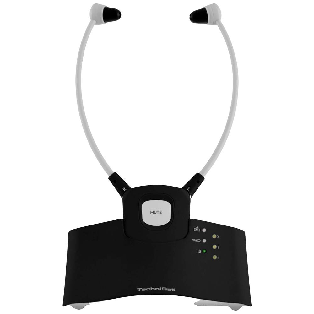 TechniSat STEREOMAN ISI 2 Over Ear headset Radiografisch Stereo Zwart