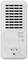 Achterkant van een NETGEAR AX1600 Mesh Extender met ventilatiesleuven, modelaanduiding en elektrische aansluitingsinformatie.