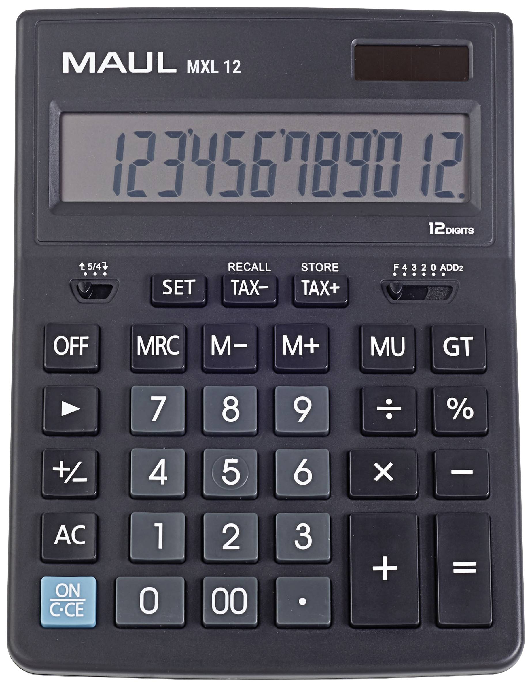 Maul 4002390085915 Maul - bureaurekenmachine MXL 12, zwart-0