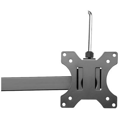 Montagbeugel voor tv of monitor met verstelbare arm en schroefstang voor bevestiging. Geschikt voor platte beeldschermen.