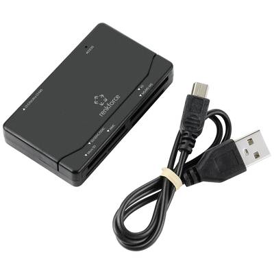 Renkforce RF-PCR-350 Externe geheugenkaartlezer USB-A 3.0 Zwart kopen Renkforce RF-PCR-350 Externe geheugenkaartlezer USB-A 3.0 Zwart kopen