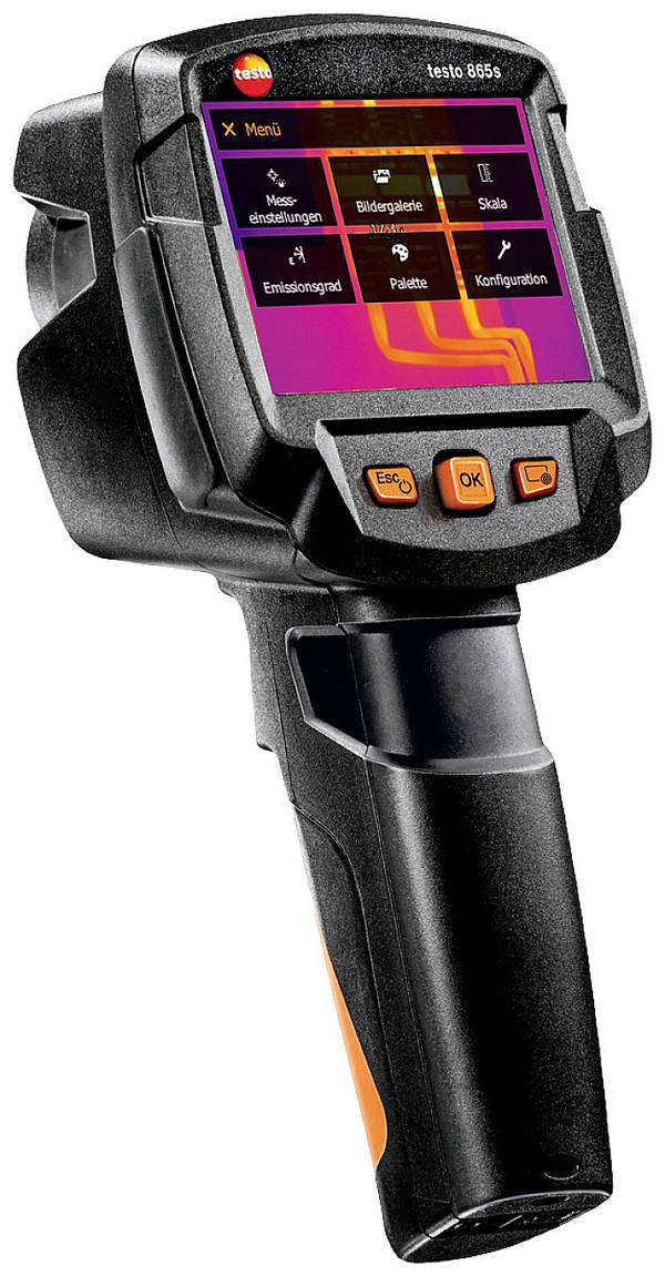 testo 865s Warmtebeeldcamera  -20 tot +280 °C 160 x 120 Pixel 9 Hz