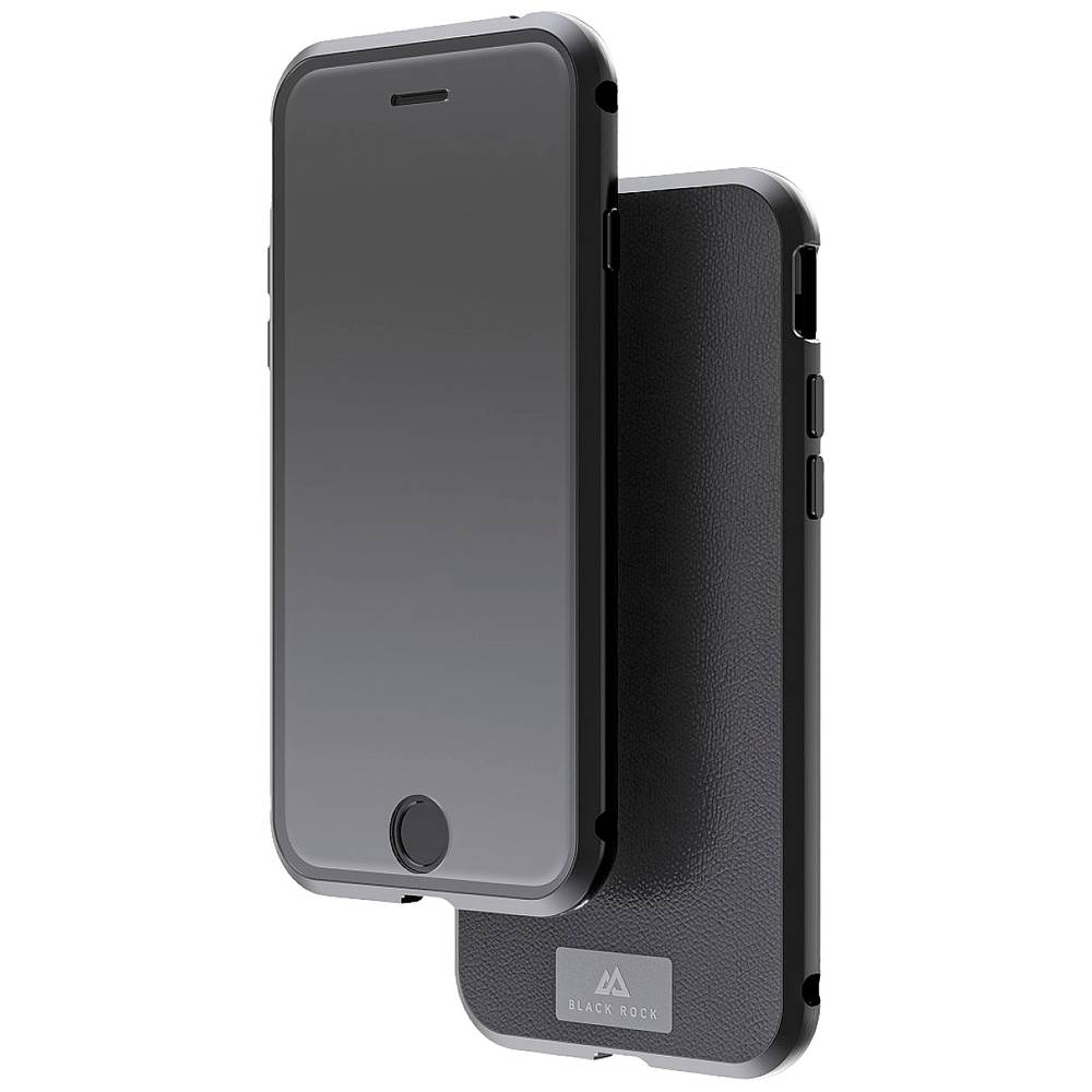Black Rock 360° Glass Case Apple iPhone 7, iPhone 8, iPhone SE 2020/2022 Zwart
