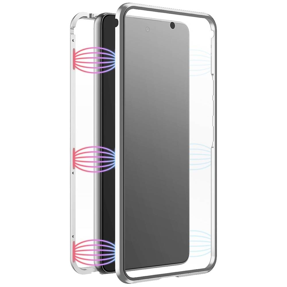 Black Rock 360° Glass Case Samsung Galaxy A53 5G Zilver