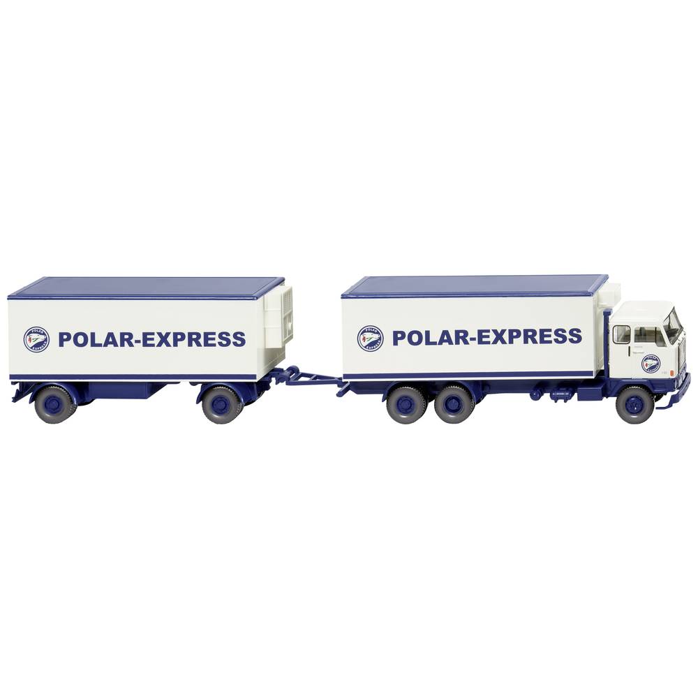 Wiking 045704 H0 Vrachtwagen Volvo Koelwagencombinatie F88 Polar-Express