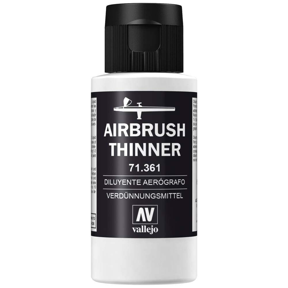 Vallejo 71361 Airbrush Thinner (60 ml) Verdunner