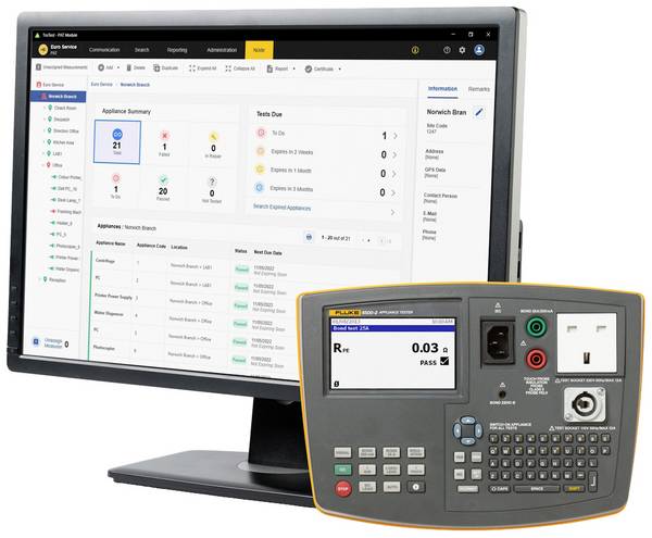 Fluke 6500-2 NL KIT 2 Installatietesterset  VDE-norm 0413