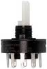 C & K Switches R10015RS02Q Draaischakelaar 125 V, 125 V/DC 5 A Schakelposities 10 1 stuk(s) Piece