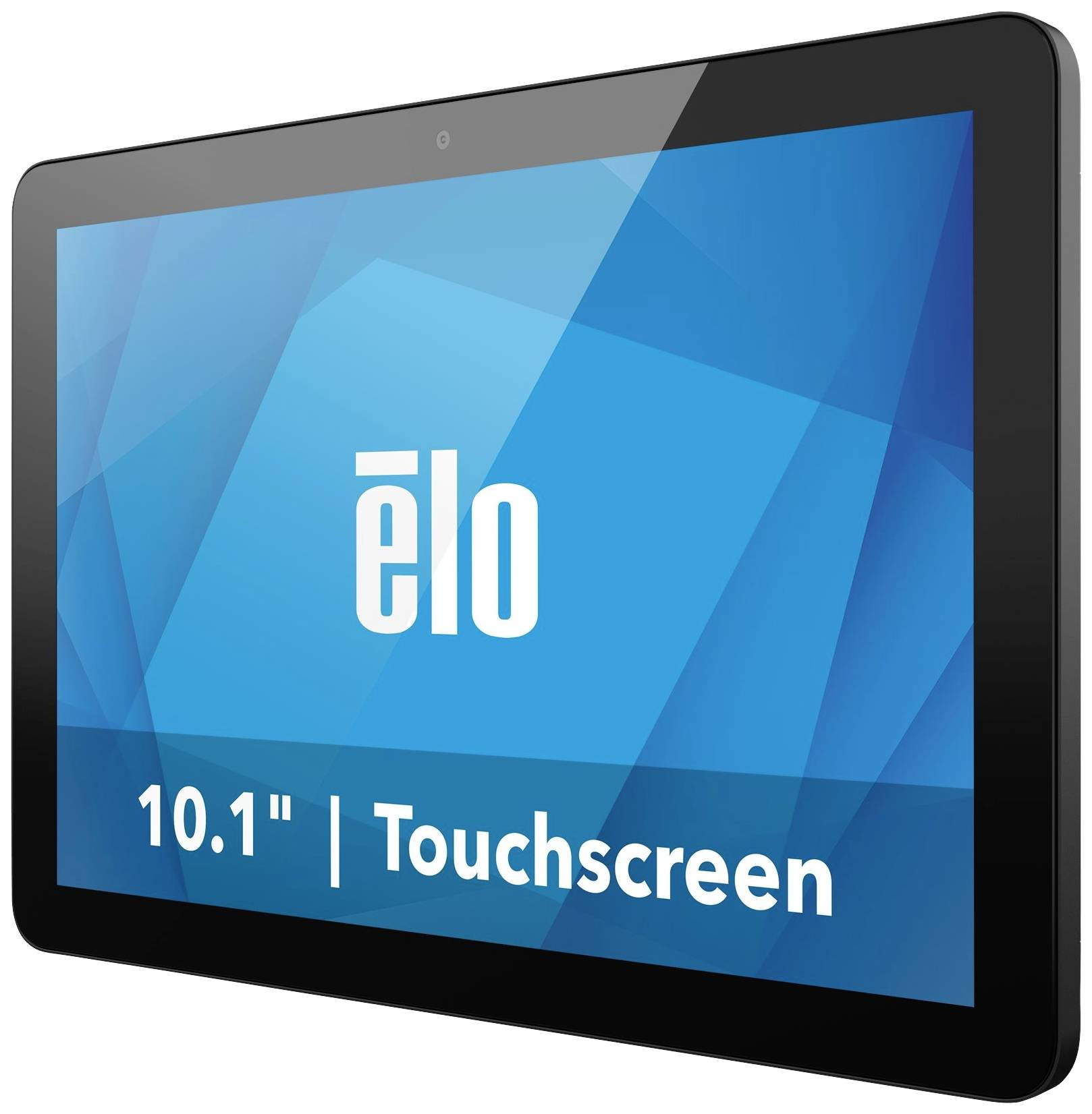 Tablet met 10,1 inch touchscreen, gemarkeerd met 'elo'.