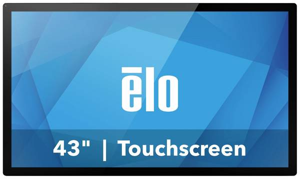 elo Touch Solution 4363L Touchscreen monitor Energielabel: E (A - G)  108 cm (42.5 inch) 1920 x 1080 Pixel 16:9 8 ms USB-B, HDMI, VGA, RJ45
