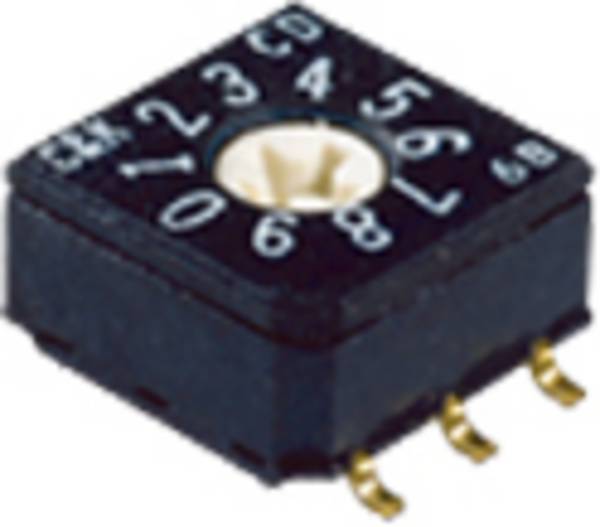 C & K Switches CD10RM0AB Codeerschakelaar BCD Schakelposities 10 1 stuk(s) Tube
