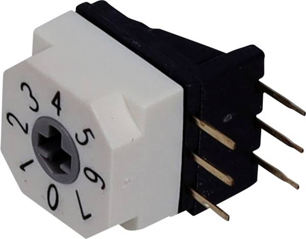 C & K Switches CRE08ROTM1A Codeerschakelaar BCD Schakelposities 8 1 stuk(s) Tube
