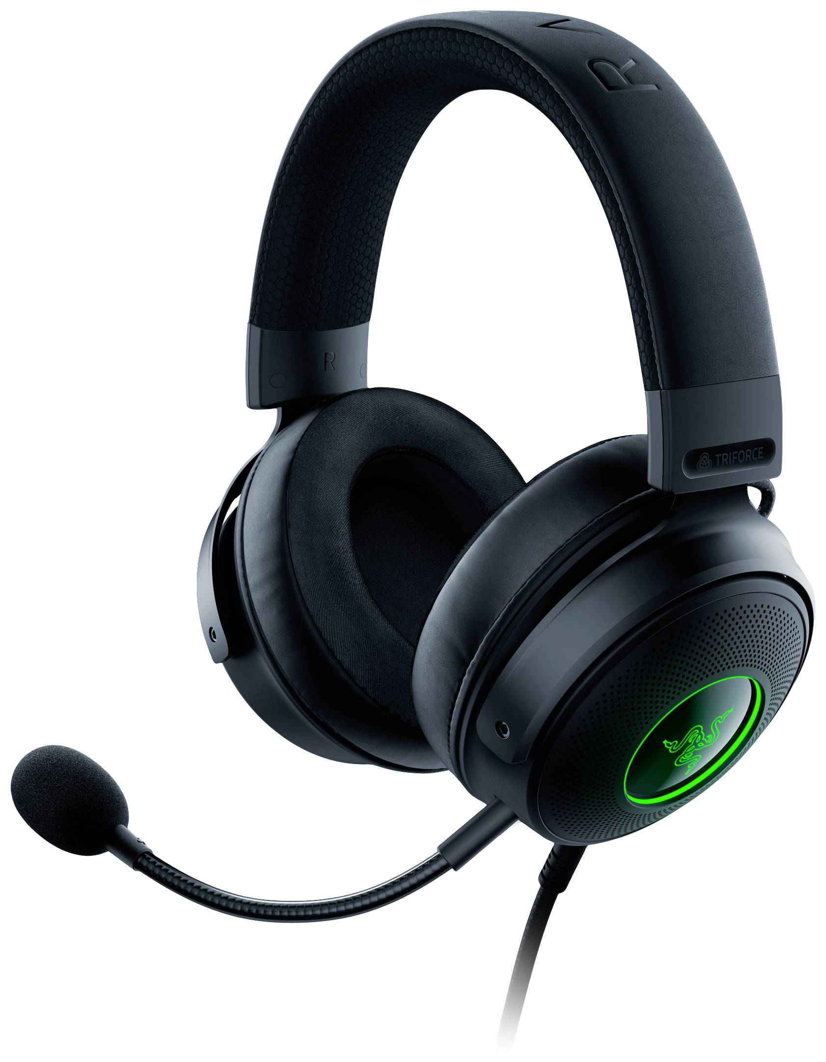 Razer Kraken V3 - Headset - ohrumschließend - kabelgebunden - USB-A - Geräuschisolierung (RZ04-03770200-R3M1)-1