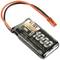 LiPo-accu met zwarte behuizing, rood en zwart kabel. Opschrift: 'Reely Energy Pro 30C, 1000 mAh, 7,4 V, 2 cellen'.