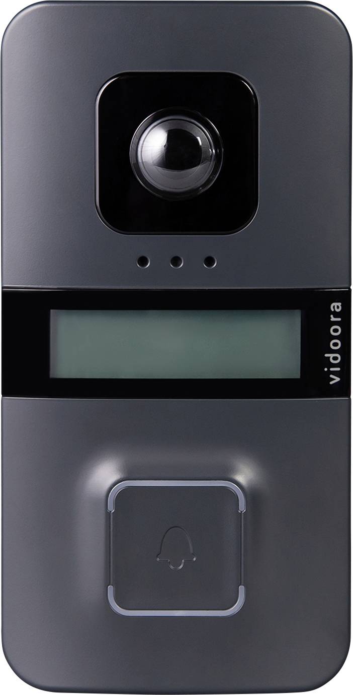 Grothe VD 720-L aa Buitenunit voor Video-deurintercom LAN Antraciet