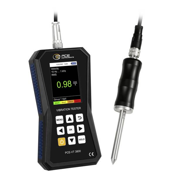 PCE Instruments PCE-VT 3800S Versnellingsmeter
