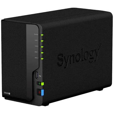 Synology DS220+4TB-FR DS220+4TB-FR NAS-server 4 TB Refurbished (zeer goede staat) Voorzien van 2x 2 TB refurbished harde