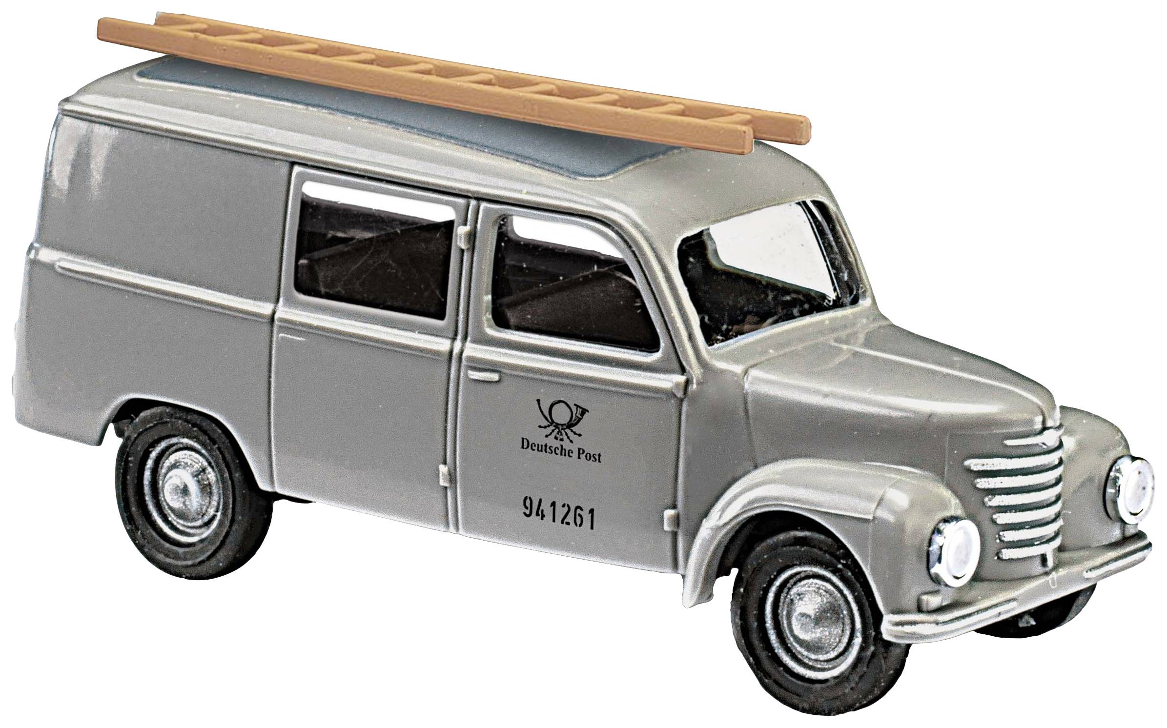 Busch 8666 TT Auto Framo Bestelwagen met dubbele cabine Graue Post