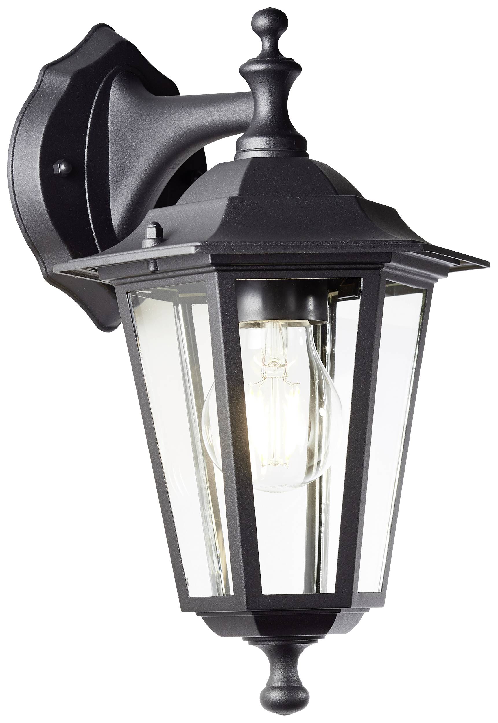 Brilliant Carleen 90987A06 Buitenlamp (wand) LED E27 Zwart-0