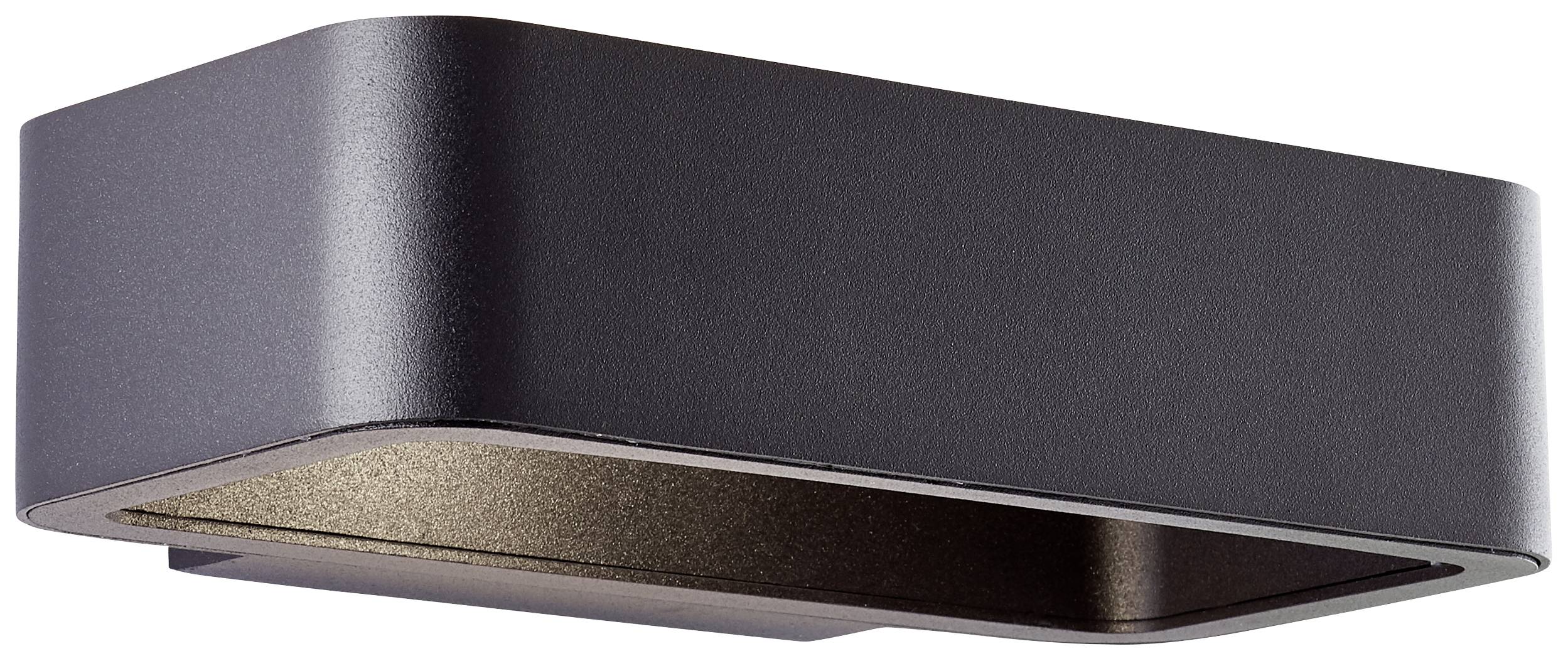 BRILLIANT Buitenwandlamp GOLDA - LED - Zwart - IP54-0