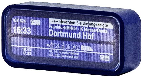 Viessmann Modelltechnik  1398 H0 digitaal bestemmingsbord met LED-verlichting Kant-en-klare module