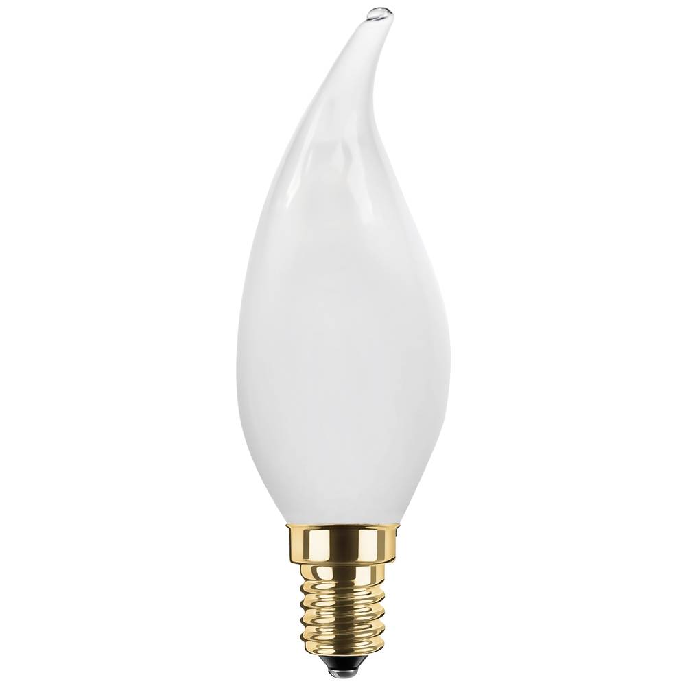 Segula 55207 LED-lamp Energielabel F (A - G) E14 Kaars windlicht 3 W = 26 W Warmwit (Ø x l) 35 mm x 112 mm 1 stuk(s)
