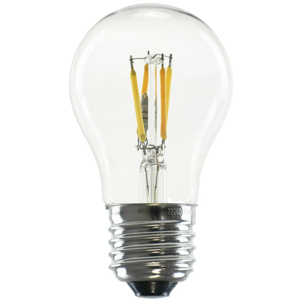 Segula 55244 LED-lamp Energielabel G (A - G) E27 Peer 2.5 W = 21 W Barnsteen (Ø x l) 48 mm x 88 mm 1 stuk(s)