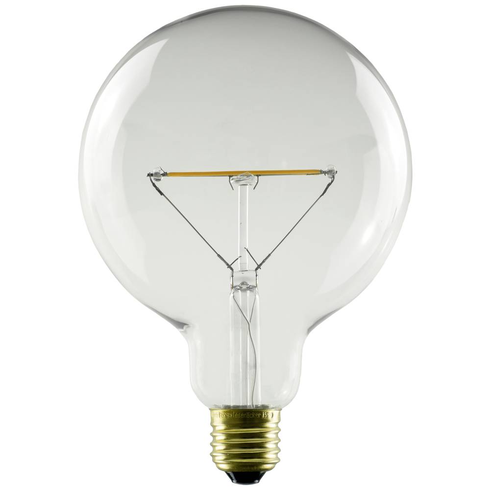 Segula 55254 LED-lamp Energielabel F (A - G) E27 Globe 3 W = 26 W Warmwit (Ø x l) 95 mm x 140 mm 1 stuk(s)