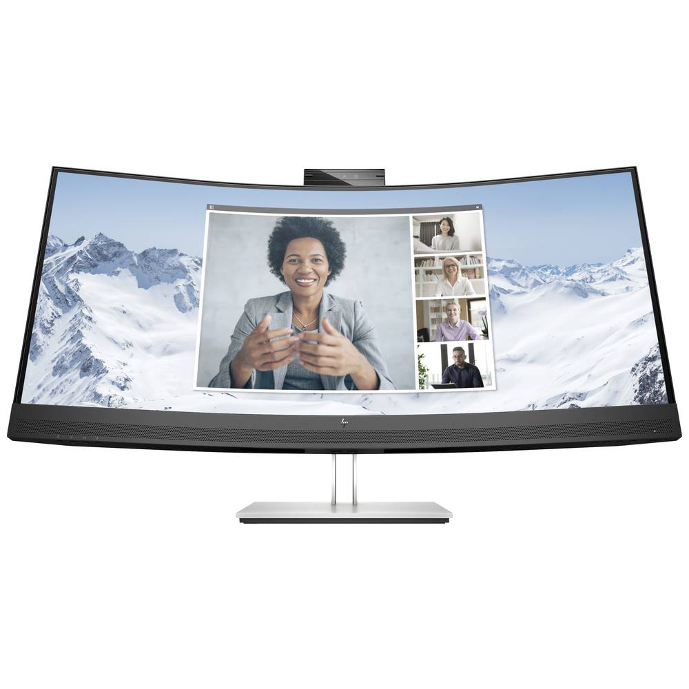 Image of HP E34m G4 Monitor 86.4 cm (34 pollici) ERP F (A - G) 3440 x 1440 Pixel WQHD 5 ms DisplayPort, HDMI ™, USB-C® USB 3.2 (Gen 1), USB 3.2 (Gen 1x1), RJ45, Audio
