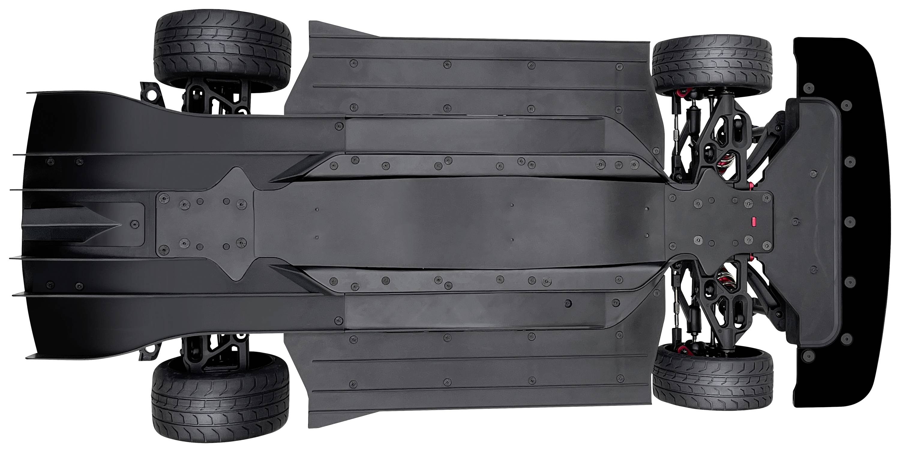 Reely 1:7 RC auto Elektro Straatmodel Deathwatcher XL 6S Mat grijs Brushless 4WD RTR 2,4 GHz Met lichteffect, Deels voor-3