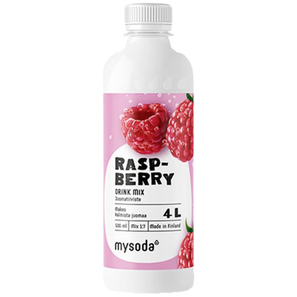 Mysoda Siroop Raspberry Drink Mix