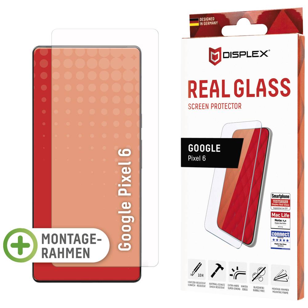 Displex Screenprotector Real Glass voor de Google Pixel 6