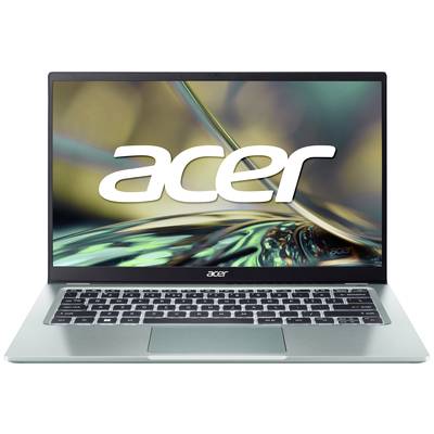 Acer Laptop Swift 3 35.6 cm (14 inch) QHD Intel® Core™ i7 i7-1260P 16 GB RAM 1 TB SSD QWERTZ, Duits Zilver NX.K0FEG.003-0