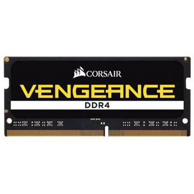 Een Corsair Vengeance DDR4 RAM-module in Zwart en Geel, bekend om zijn hoogwaardige specificaties in computers.