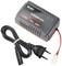 Oplader voor NiMH-accu's met EU-stekker en kabel. Product van V-Charge ECO. Modelnummer: NIMH 1000.