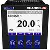 Emko CHANNEL8-N Tweestandenregelaar Temperatuurregelaar Pt100 -50 tot +400 °C Relais 5 A (l x b x h) 96 x 96 x 96 mm