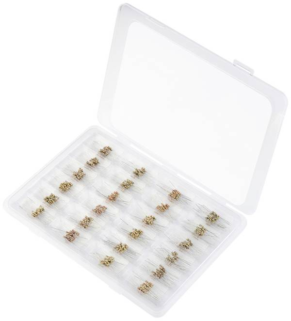 TRU COMPONENTS TC-10358328 Koolfilmweerstand assortiment Axiaal bedraad 0207 0.25 W 5 % 1 set(s)
