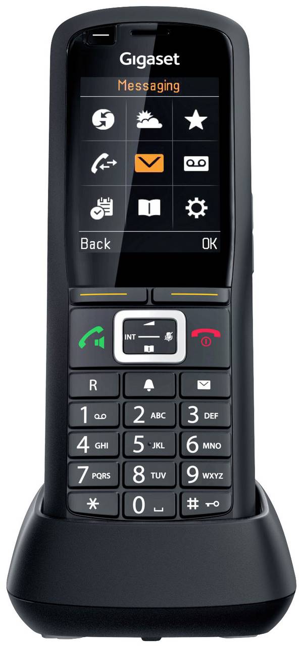 Gigaset R700H Pro DECT handset Zwart