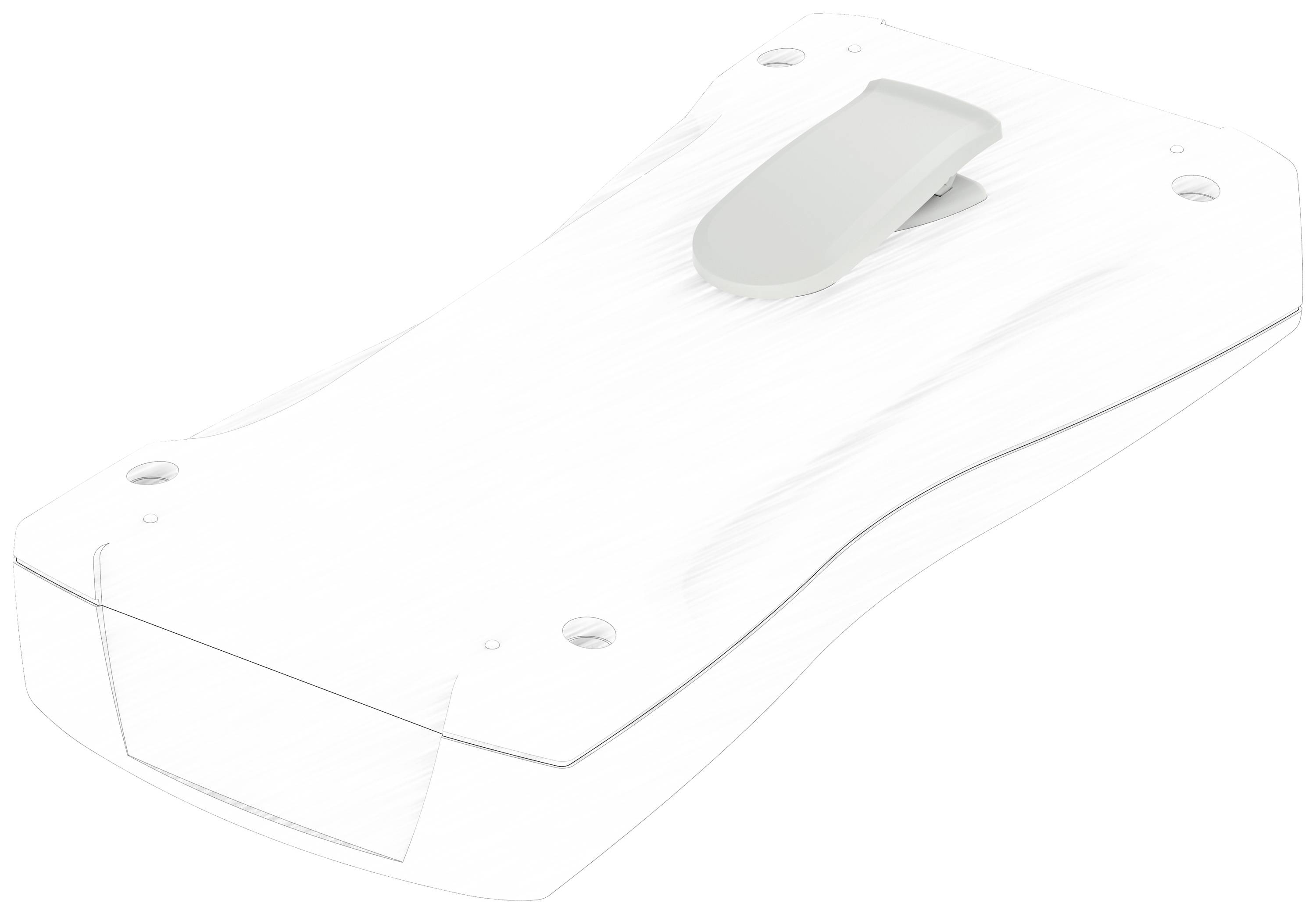 Bopla UC1 - 7035 Bevestigingsmateriaal Grijs-wit (RAL 7035) (b x h x d) 57.4 x 29 x 15.6 mm 1 stuk(s) Piece