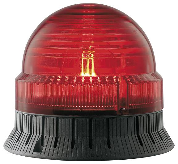 Grothe Flitslamp LED MBZ 8412 38412 Rood Flitslicht, Continu licht 12 V, 24 V
