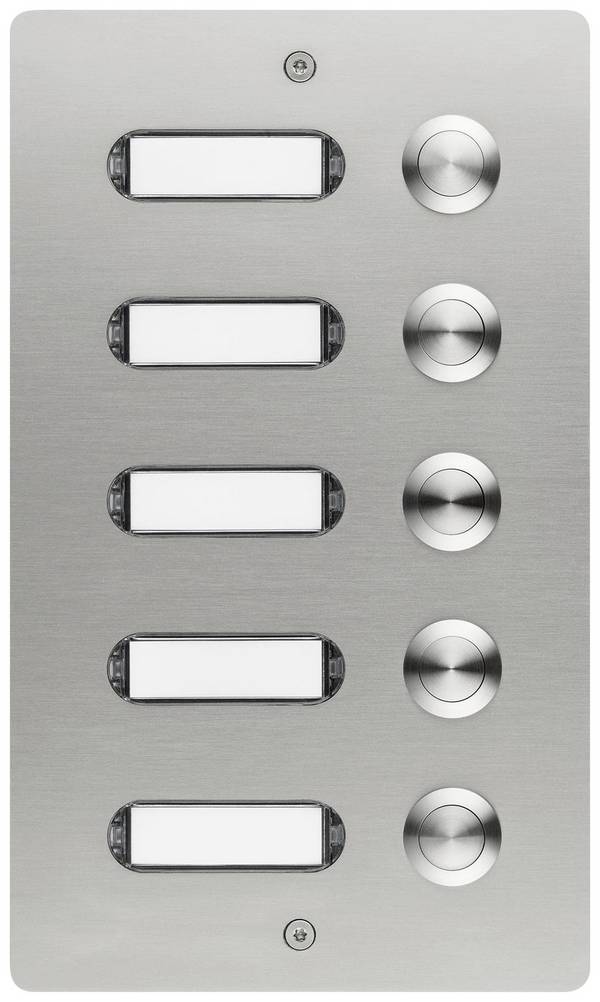 Grothe 55405 Belknop Met naambord RVS V2A